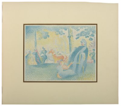Les Champs Élysées, aus Pan, 1898 von Henri Edmond Cross
