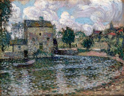 Die Mühle, Montreuil-Bellay von Henri Eugene Le Sidaner