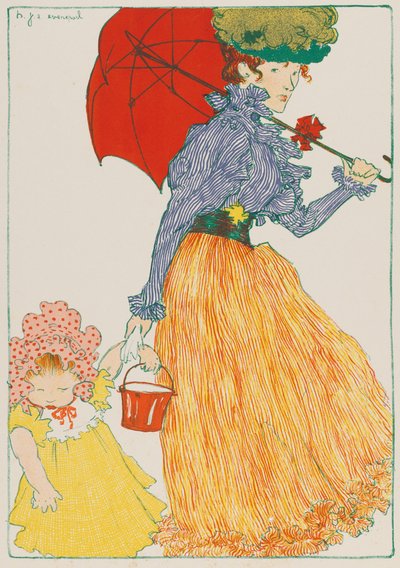 Auf dem Platz, 1897 von Henri Jacques Edouard Evenepoel