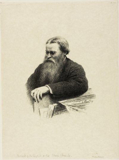 Porträt des Künstlers Edwin Edwards von Henri Fantin Latour