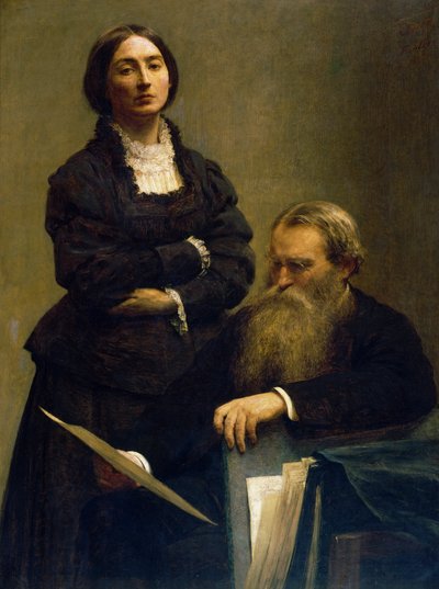 Porträt von M. und Mme Edwards von Ignace Henri Jean Fantin Latour