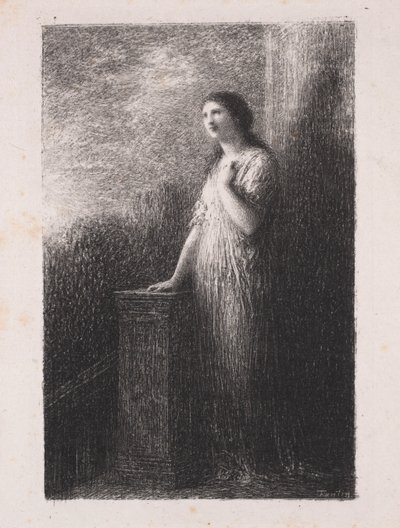 Vertrauen in die Nacht von Ignace Henri Jean Fantin Latour