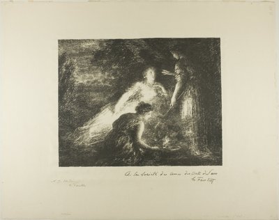 Fluch von Ignace Henri Jean Fantin Latour