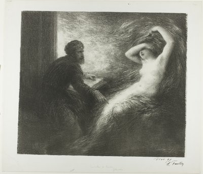 Evokation von Kundry von Ignace Henri Jean Fantin Latour