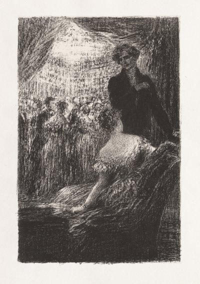 Fantastische Symphonie: Ein Ball von Ignace Henri Jean Fantin Latour