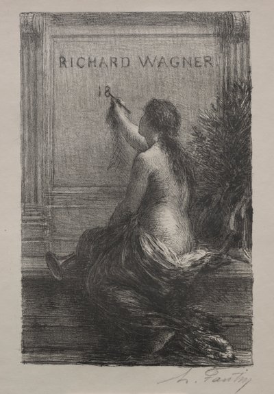 Unsterblichkeit von Ignace Henri Jean Fantin Latour