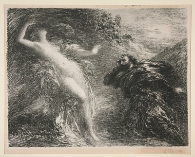 Manfred und Astaire von Ignace Henri Jean Fantin Latour