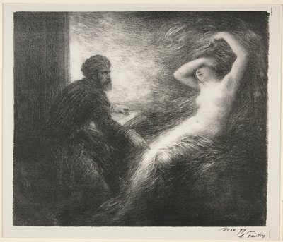 Parsifal: Akt II. Beschwörung von Kundry von Ignace Henri Jean Fantin Latour