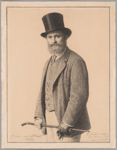 Porträt von Édouard Manet von Henri Fantin Latour