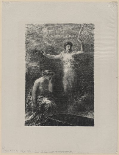 An Victor Hugo von Ignace Henri Jean Fantin Latour