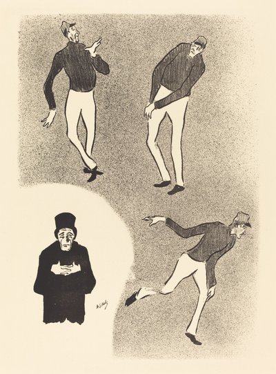 Clowns von Henri Gabriel Ibels