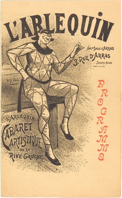 Der Harlekin von Henri Gabriel Ibels