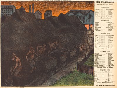 Die Weber von Henri Gabriel Ibels