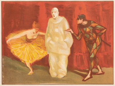 Pantomime, 1899 von Henri Gabriel Ibels