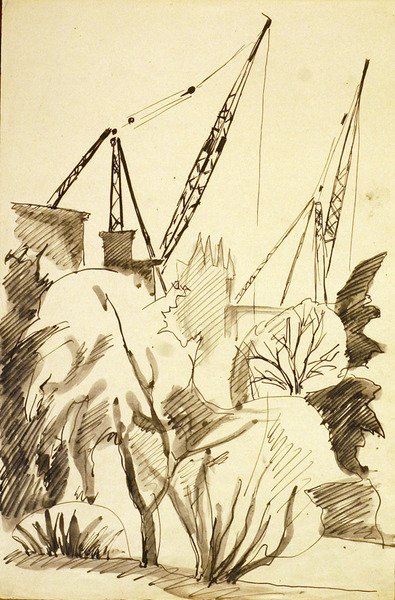 Rekonstruktion, London von Henri Gaudier Brzeska