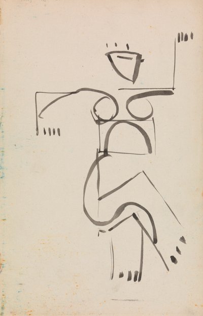 Tanzende Figur von Henri Gaudier Brzeska