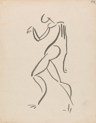 Tanzende Figur von Henri Gaudier Brzeska