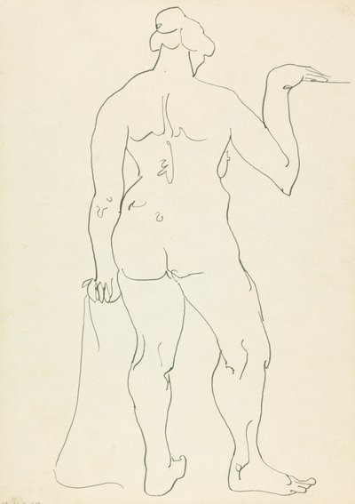 Stehende weibliche Figur von Henri Gaudier Brzeska