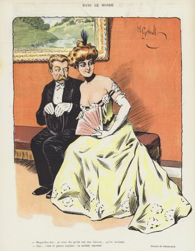 Illustration für Le Rire von Henri Gerbault