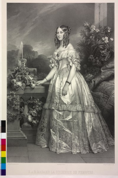 Prinzessin von Sachsen-Coburg-Gotha Victoria von Henri Grevedon