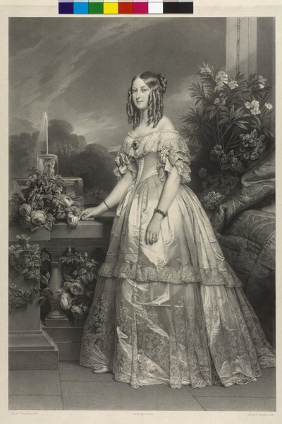 Prinzessin von Sachsen-Coburg-Gotha Victoria von Henri Grevedon
