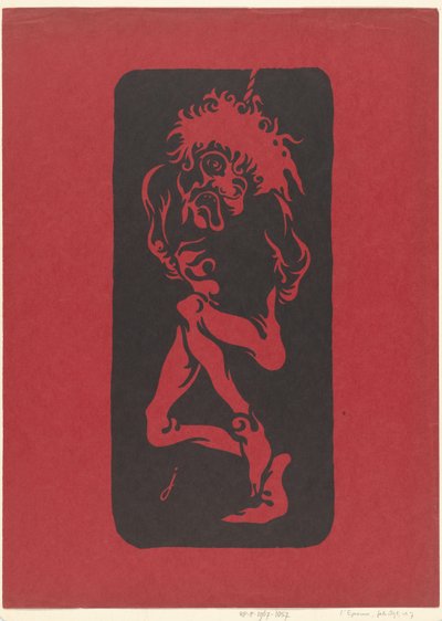 Gehängter Mann von Henri Gustave Jossot