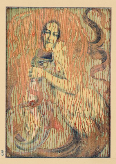 Verspielte Meerjungfrau, 1897 von Henri Heran
