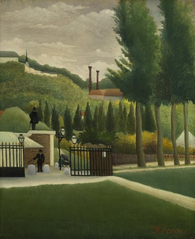 Das Zollhaus, um 1890 von Henri J.F. 1844 1910 Rousseau