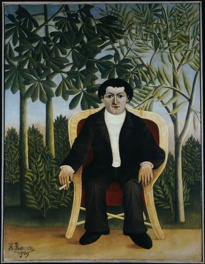 Porträt von Joseph Brummer von Henri J.F. Rousseau