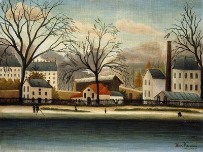 Vororte, ca. 1896 von Henri J.F. Rousseau