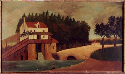 Die Mühle, ca. 1896 von Henri J.F. Rousseau