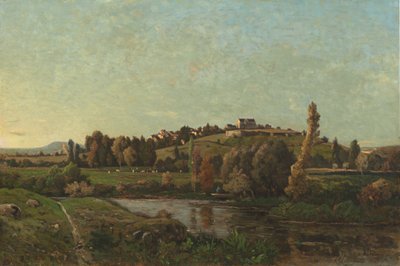 Landschaft in der Auvergne, 1870 von Henri Joseph Harpignies