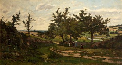 Landschaft, 1886 von Henri Joseph Harpignies