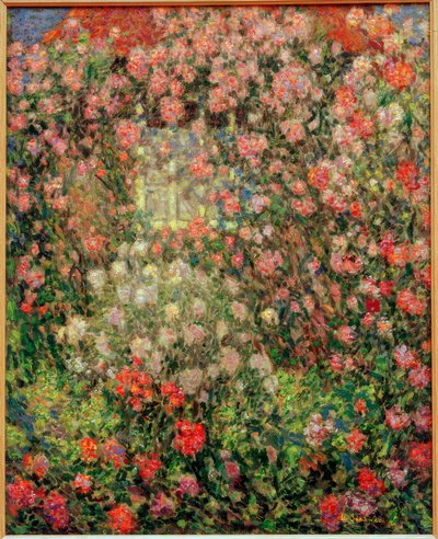 Der Pavillon mit Rosen, Gerberoy von Henri Le Sidaner