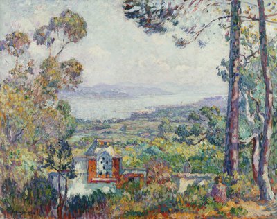 Hafen von Saint Tropez von Henri Lebasque