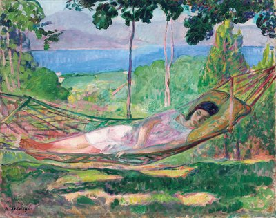 Villa Derniere, St. Tropez von Henri Lebasque