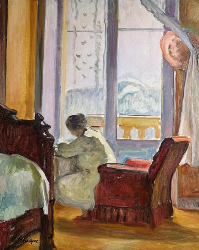 Schreibende Frau von Henri Lebasque