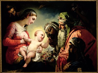 Anbetung der Könige, 1854 von Henri Lehmann