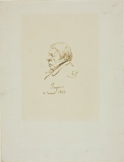 Jean Auguste Dominique Ingres von Henri Lehmann
