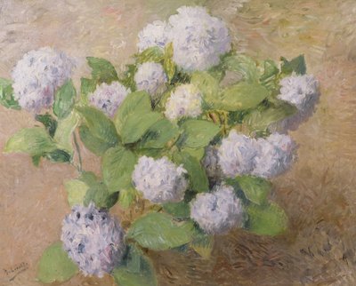 Blaue Hortensien von Henri Lerolle