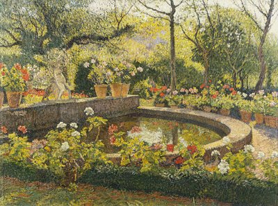 Das Becken in Marquarol von Henri Martin