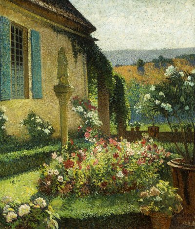 Der Garten des Künstlers von Henri Martin