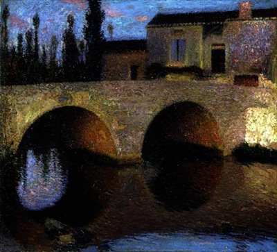 Die alte Brücke von Henri Martin