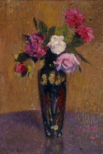 Vase de Fleurs, 1916 von Henri Martin