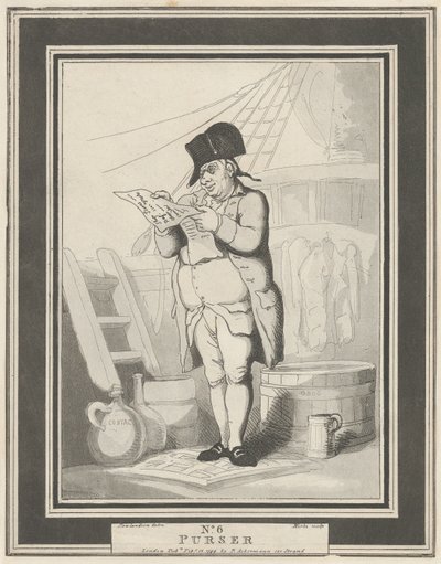 Nr. 6: Zahlmeister, 15. Februar 1799 von Henri Merke