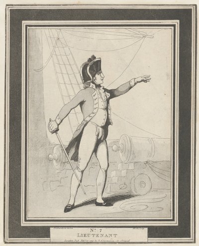 Nr. 7: Leutnant, 15. Februar 1799 von Henri Merke