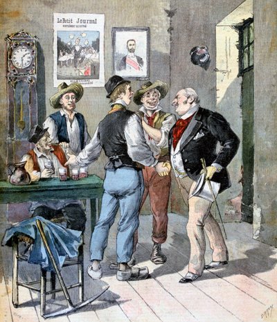 Vor der Wahl, 1893 von Henri Meyer
