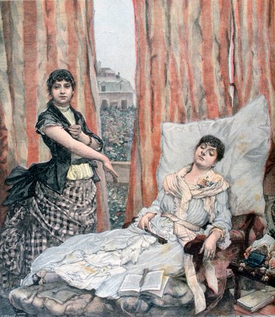 Morphiamania, 1891 von Henri Meyer