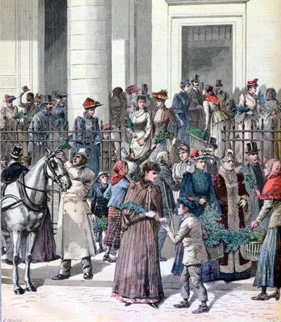 Palmsonntag, Karwoche, Paris, 1891 von Henri Meyer