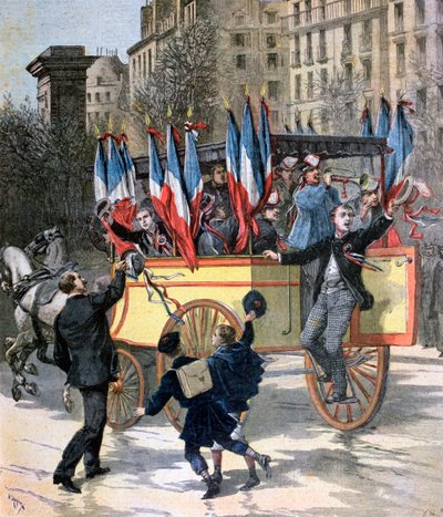Die Wehrpflichtigen von 1892, 1892 von Henri Meyer